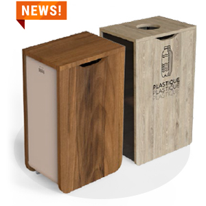 Poubelle design 70l